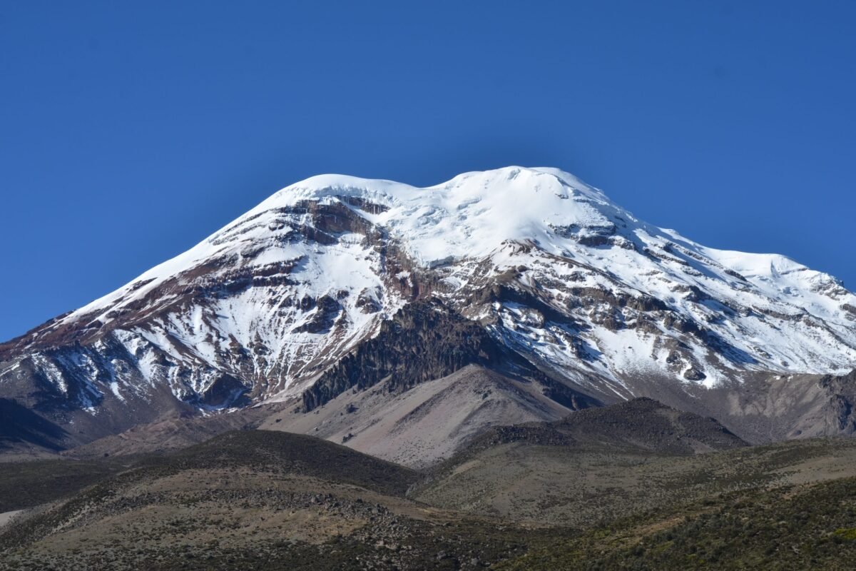 El Chimborazo desde Salinas de Guaranda