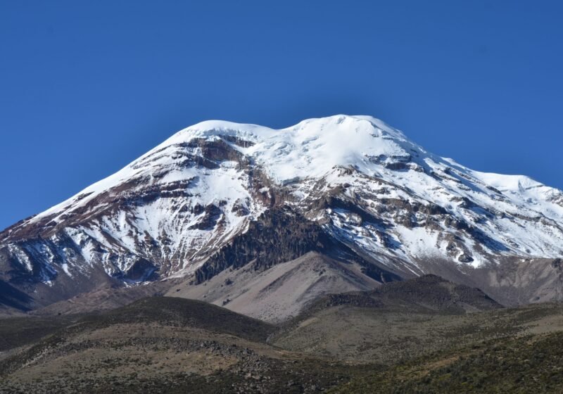 El Chimborazo desde Salinas de Guaranda