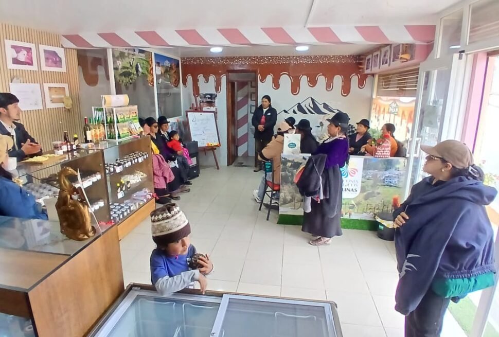 Mashe, empresa familiar de Salinas de Guaranda dedicada a la elaboración de dulce de leche y productos con valor agregado.