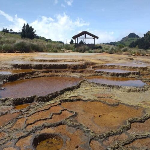 MInas de sal en Salinas de Guaranda