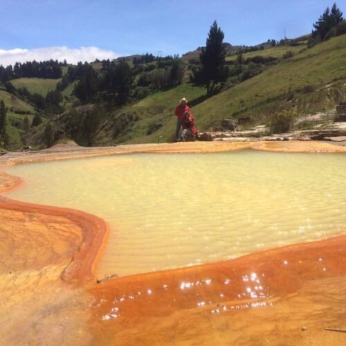 Minas de sal en salinas de Guaranda