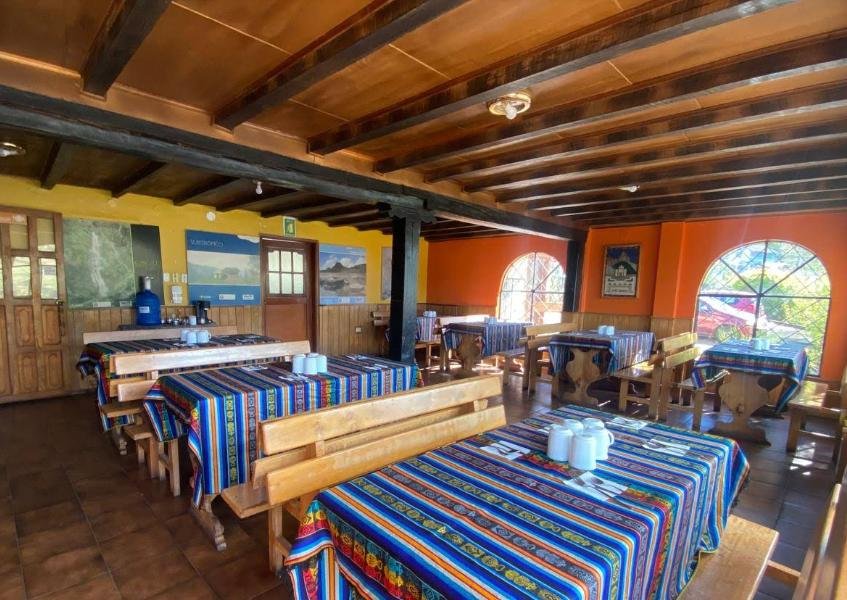 Restaurante de Hotel El Refugio en Salinas de Guaranda