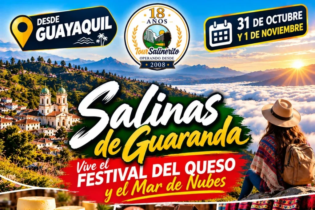A Salinas de Guaranda desde Guayaquil